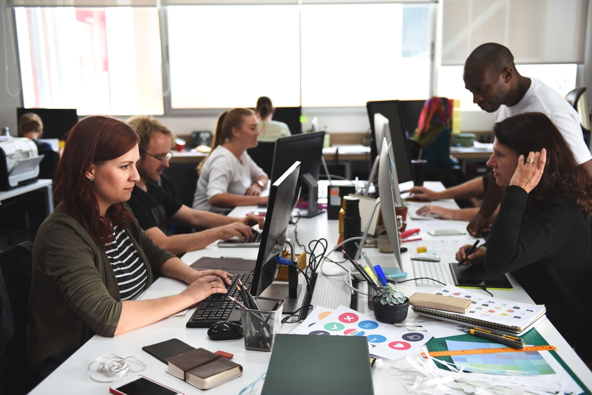 Opphive team working on link intelligence